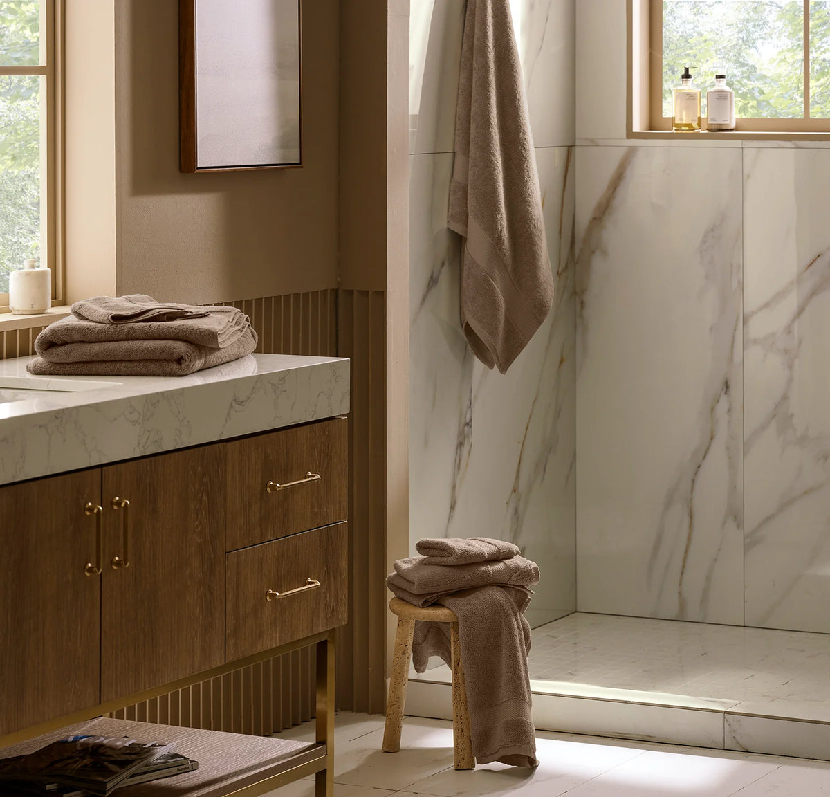 Plush Bath Sheet Set