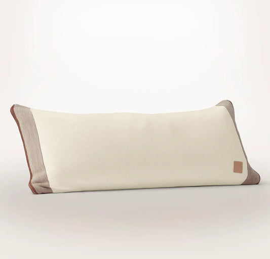 Court Knit Pillow Cover - Cream