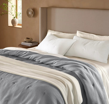 Dream Comforter Sham - White