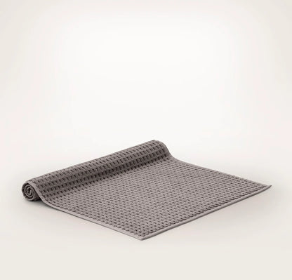 Turkish Waffle Bath Mat - Stone