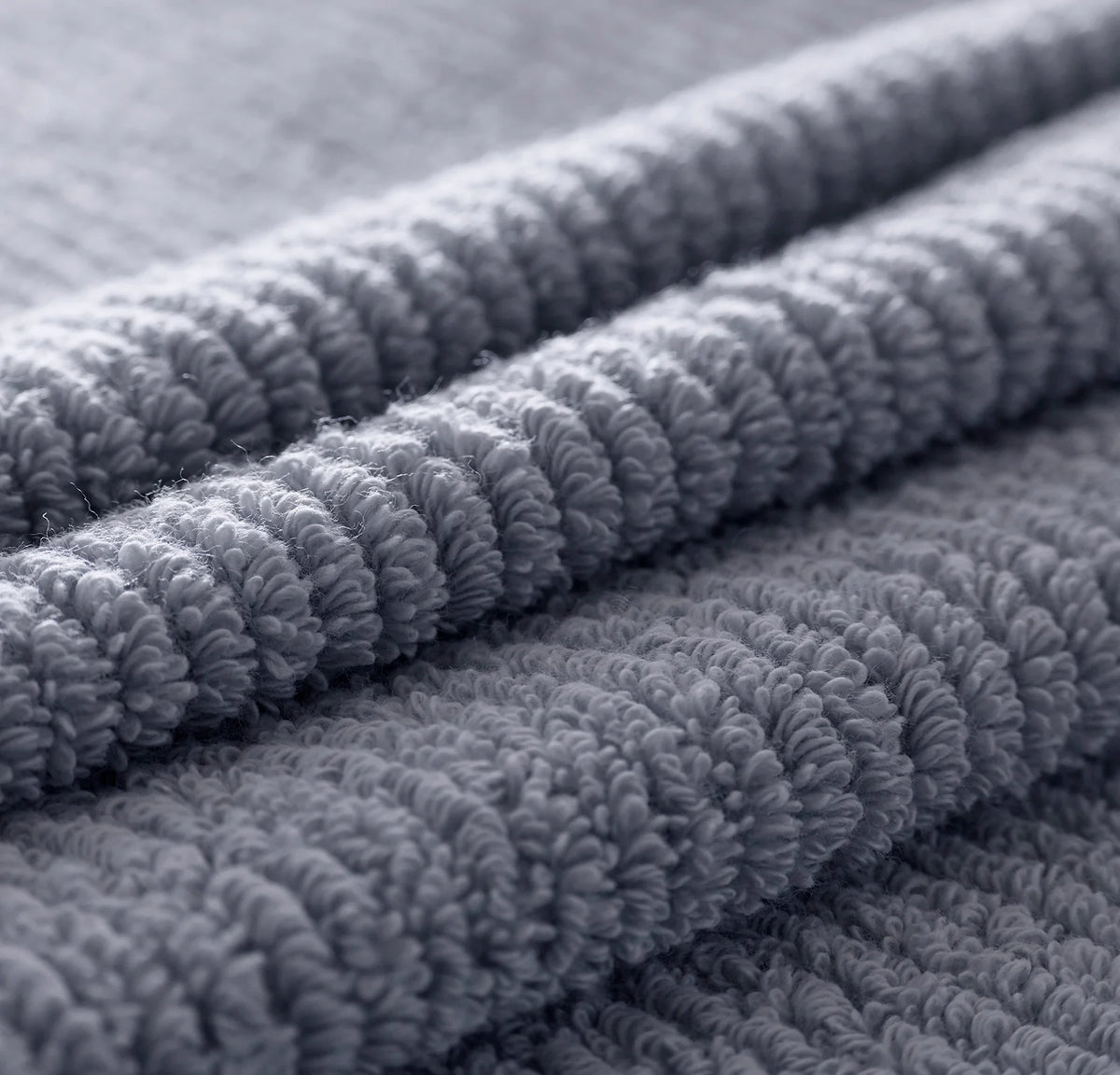 Turkish Ribbed Bath Sheet - Mineral
