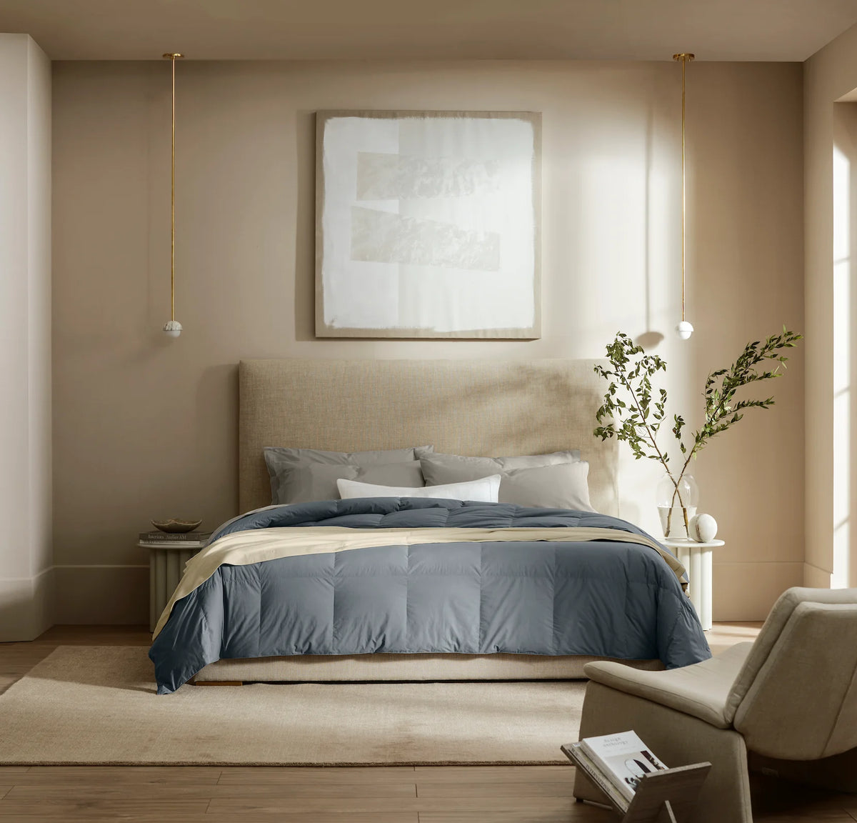 Percale Quilted Comforter Starter Bundle