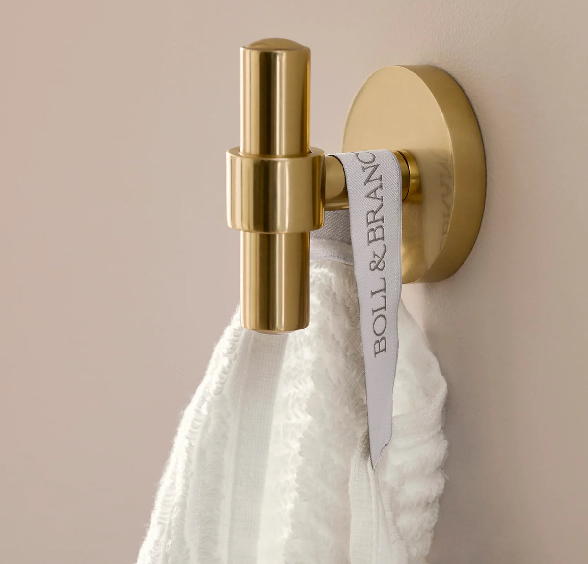 Turkish Ribbed Hand Towels (Pair) - Cream