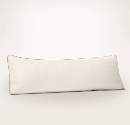Threadmark Pillow Cover (Grand Lumbar) - Soft White/Melange Natural
