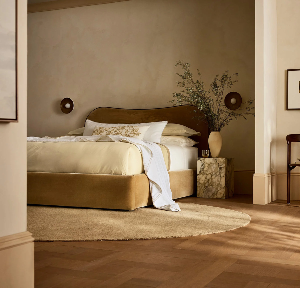 Signature Hemmed Duvet Set - Buttercup