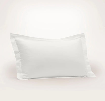 Signature Hemmed Sham - White