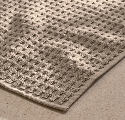 Turkish Waffle Bath Mat - Oak