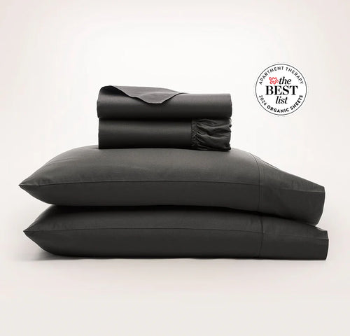 Percale Hemmed Sheet Set - Night