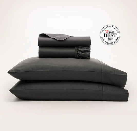 Percale Hemmed Sheet Set - Night