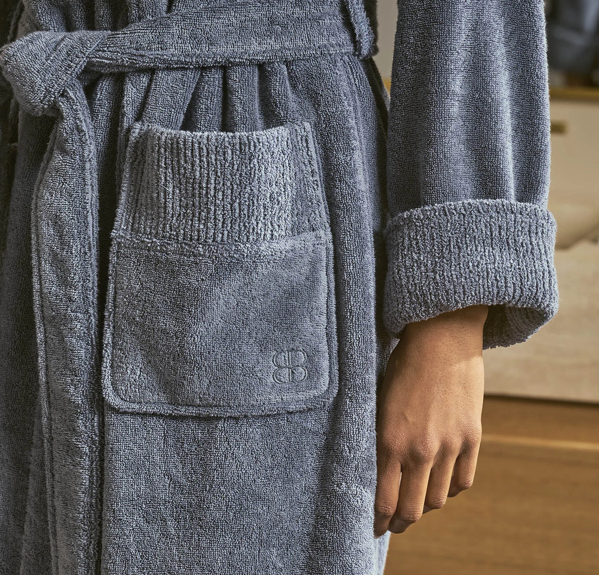Turkish Ultra Plush Robe - Mineral