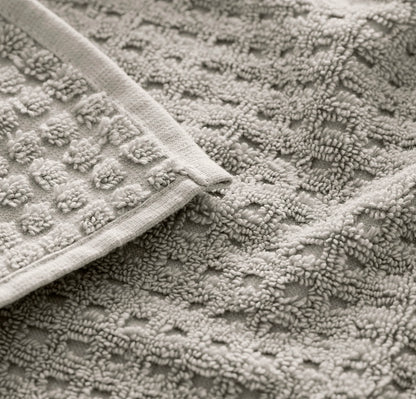 Turkish Waffle Bath Sheet - Pewter