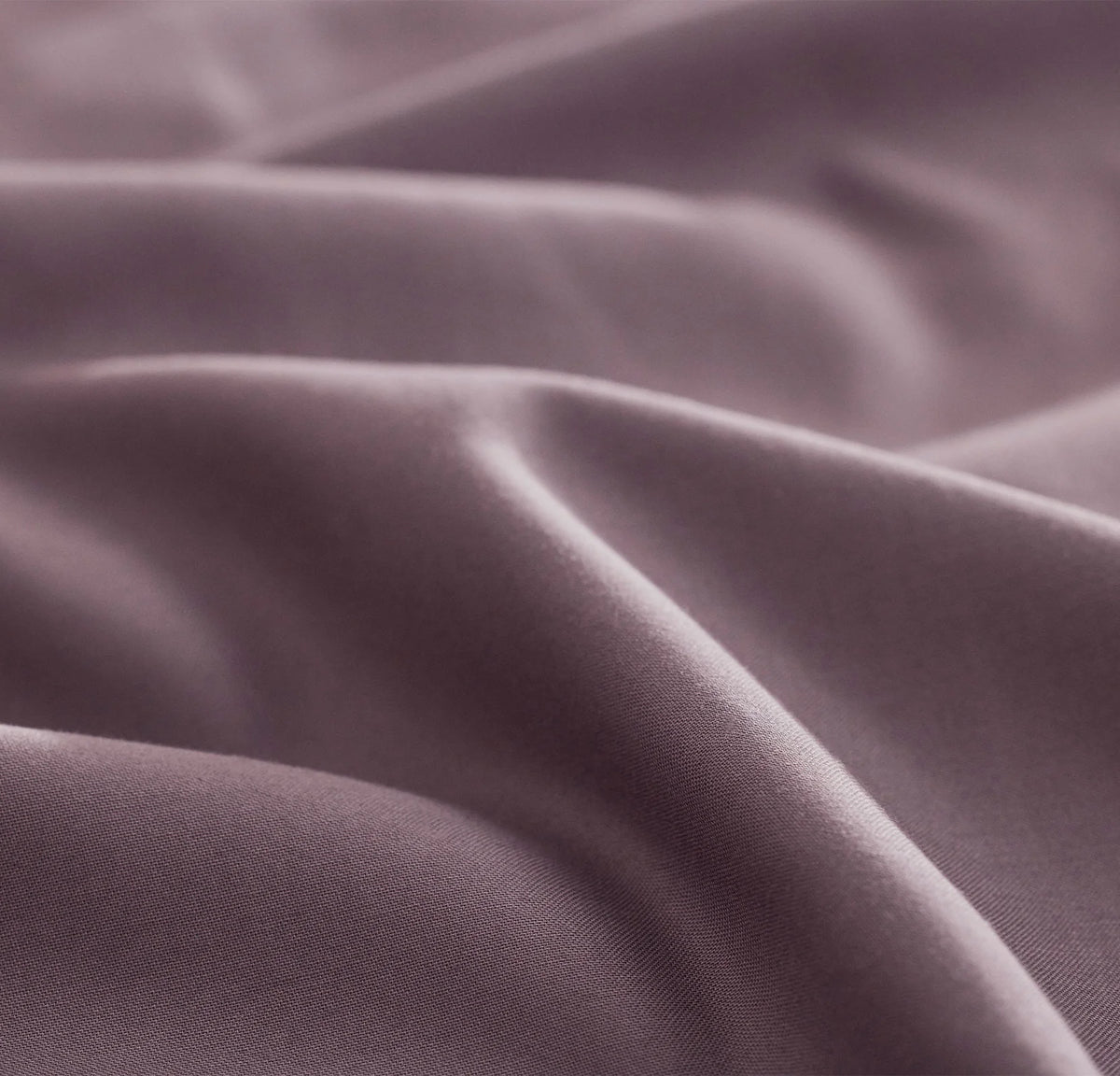 Percale Hemmed Sheet Set - Plum