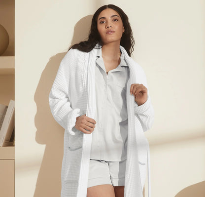 Signature Short Sleeve & Shorts Pajama Set - Sky