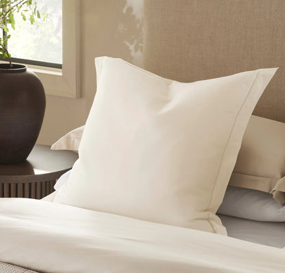 Signature Hemmed Sham - Natural