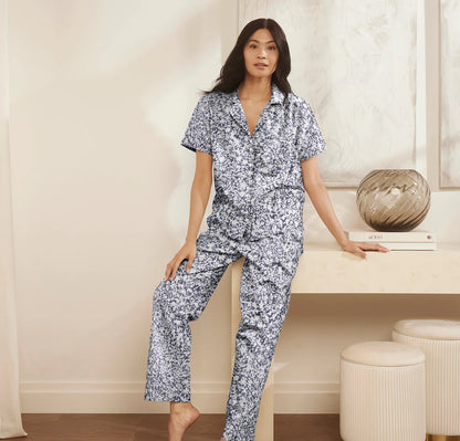 Signature Short Sleeve & Pants Pajama Set - Bay Garden