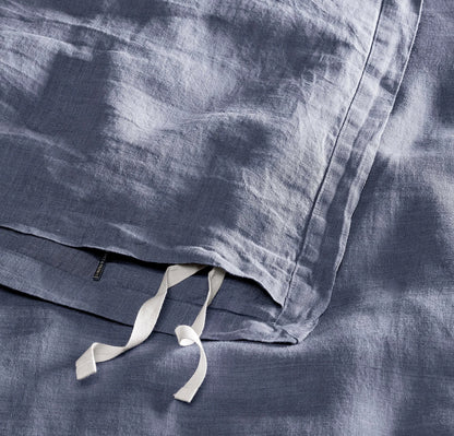 Linen Duvet Set - Melange Bay