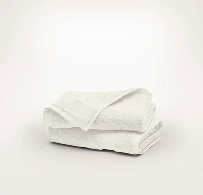 Plush Hand Towels (Pair) - Cream