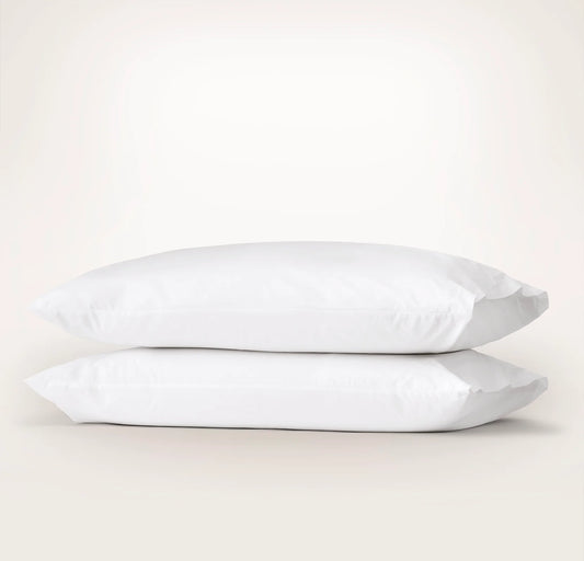 Percale Vintage Washed Pillowcase Set - Vintage White