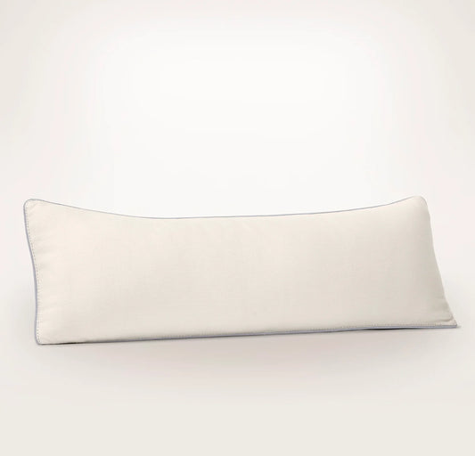 Threadmark Pillow Cover (Grand Lumbar) - Soft White/Melange Shore