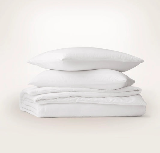 Signature Vintage Washed Comforter Set - Vintage White