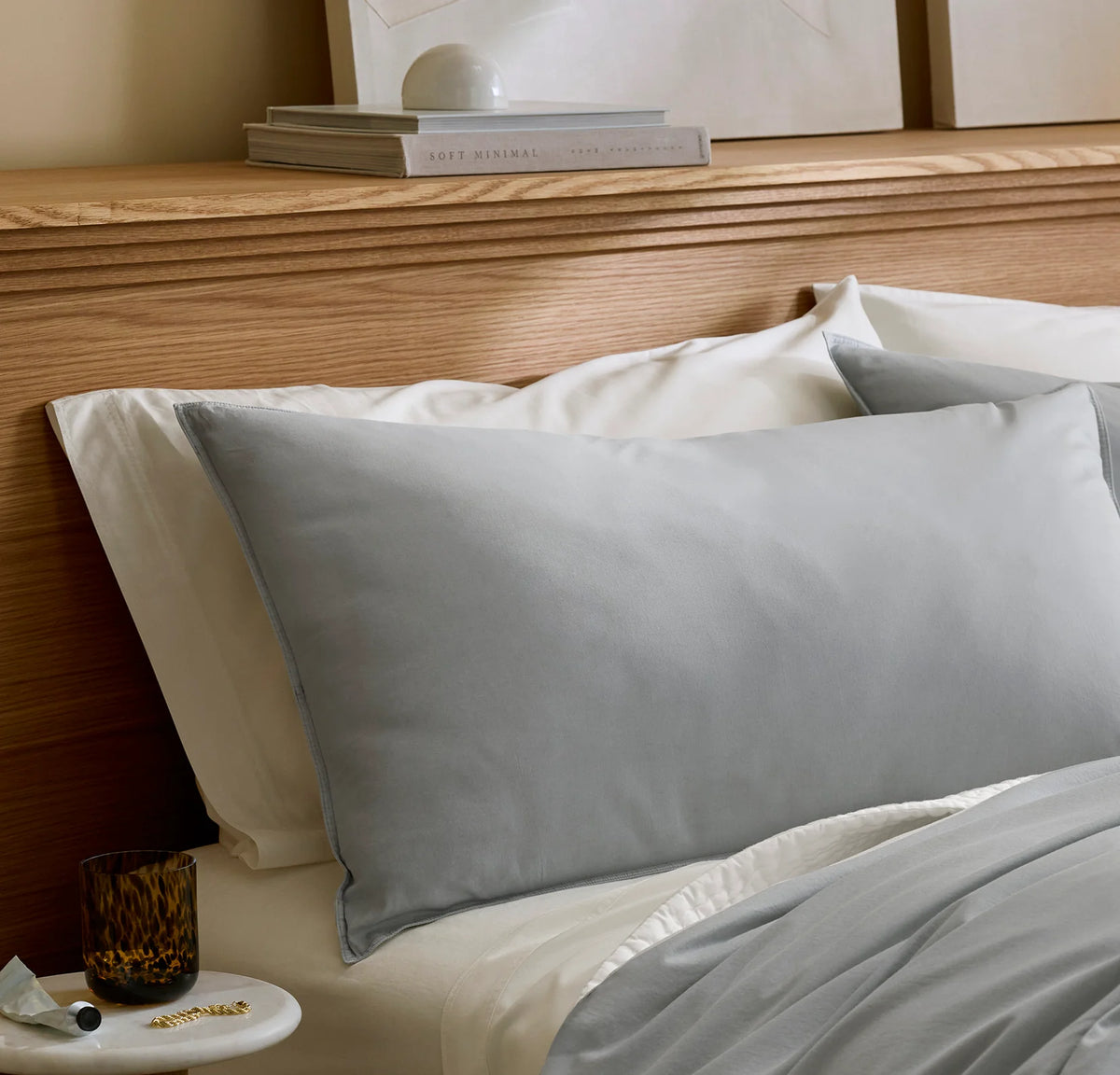 Percale Vintage Washed Duvet Set - Vintage Shore