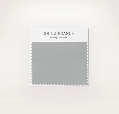 Percale Hemmed Fabric Swatch - Shore
