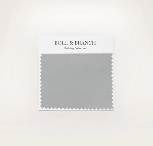 Percale Hemmed Fabric Swatch - Shore