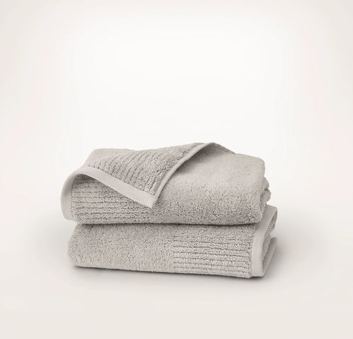 Turkish Ultra Plush Hand Towels (Pair) - Pewter