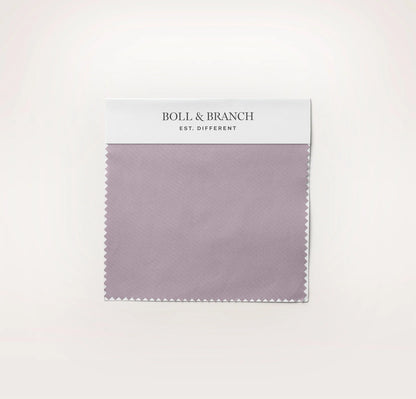 Signature Hemmed Fabric Swatch - Plum