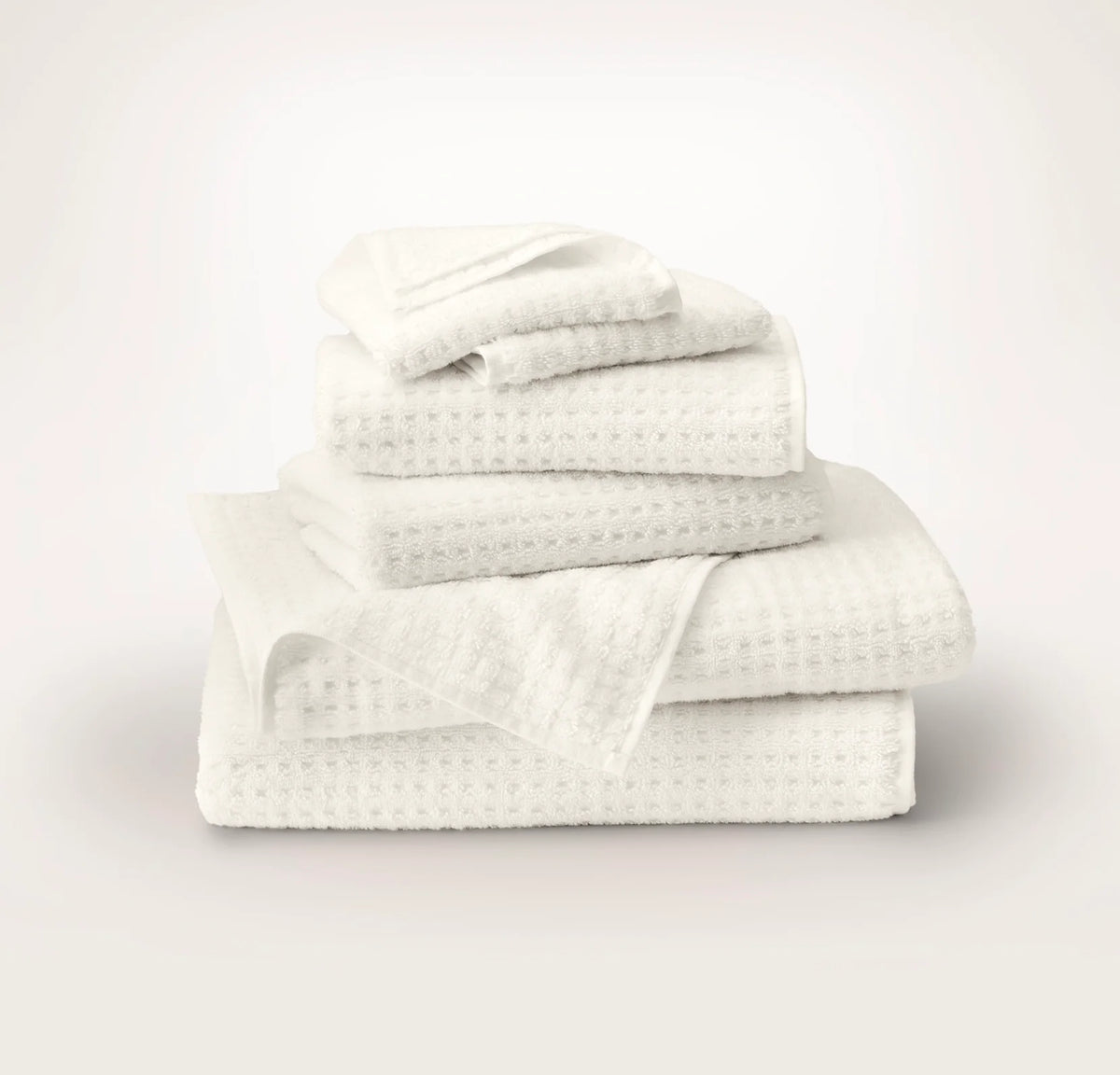 Turkish Waffle Bath Towel Set