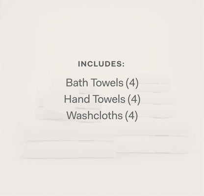 Complete Plush Bath Towel Bundle