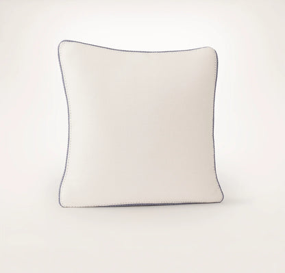 Threadmark Pillow Cover (22x22) - Soft White/Melange Bay