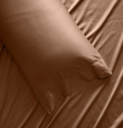 Summit Supima Pillowcase Set - Chestnut