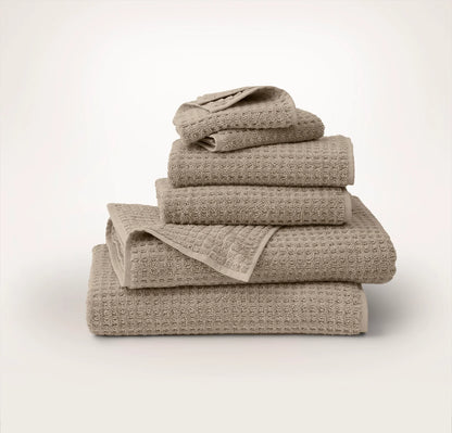 Turkish Waffle Bath Towel Set