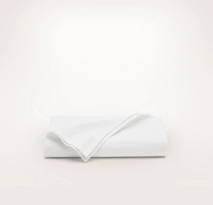 Signature Hemmed Flat Sheet - White