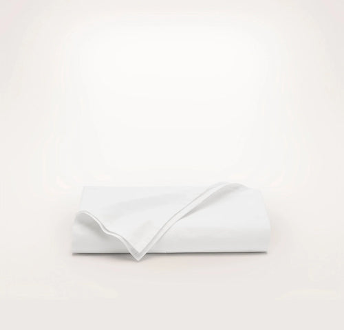 Signature Hemmed Flat Sheet - White
