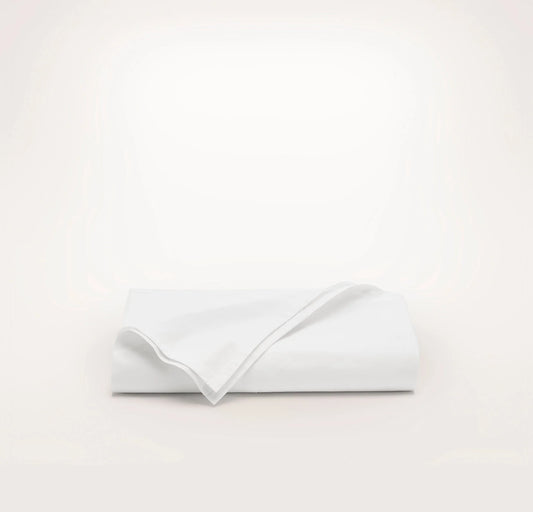 Signature Hemmed Flat Sheet - White