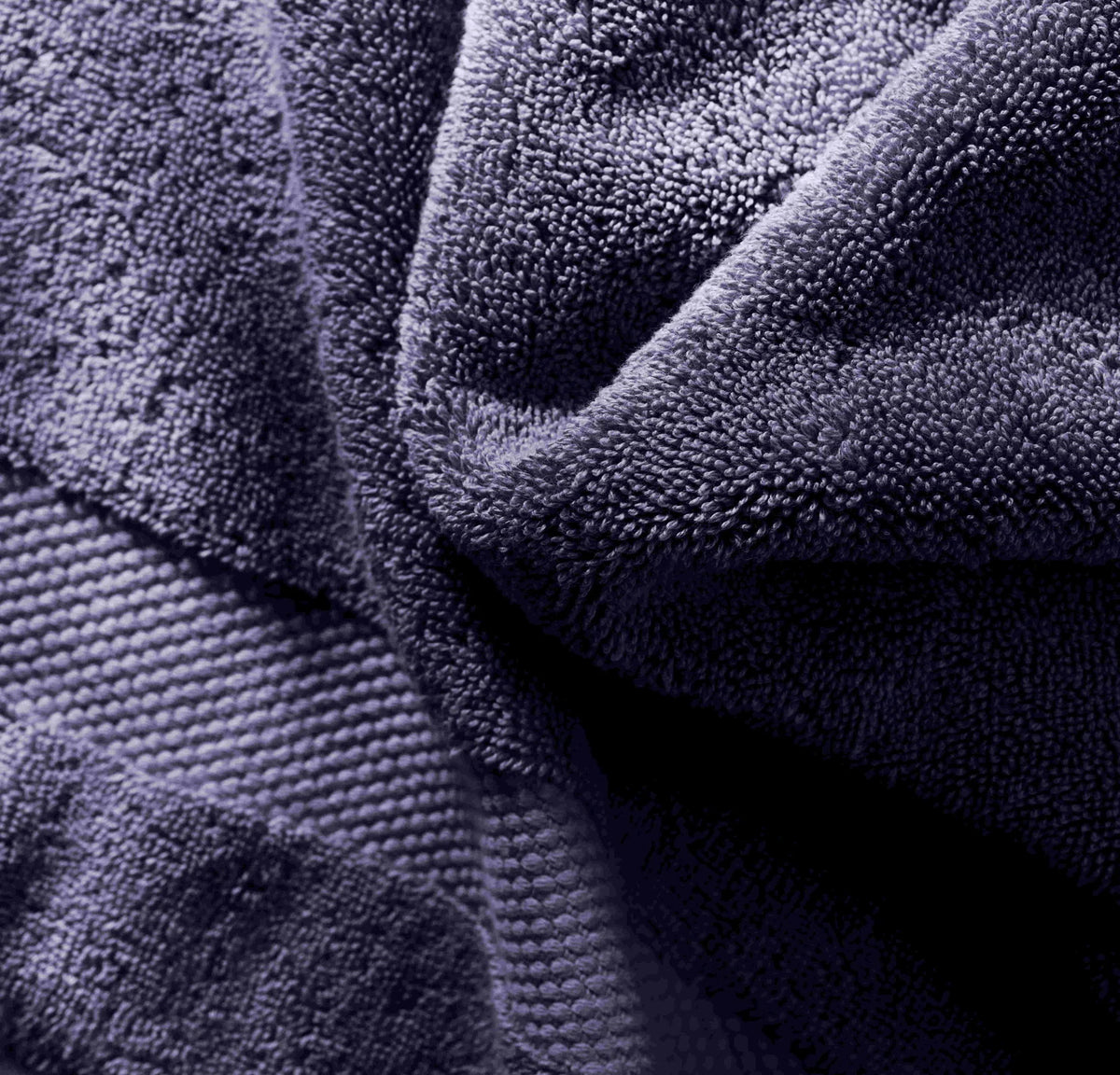 Plush Bath Sheet - Coastal Navy