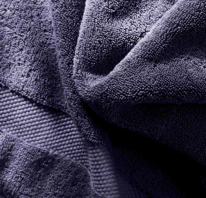 Plush Hand Towels (Pair) - Coastal Navy