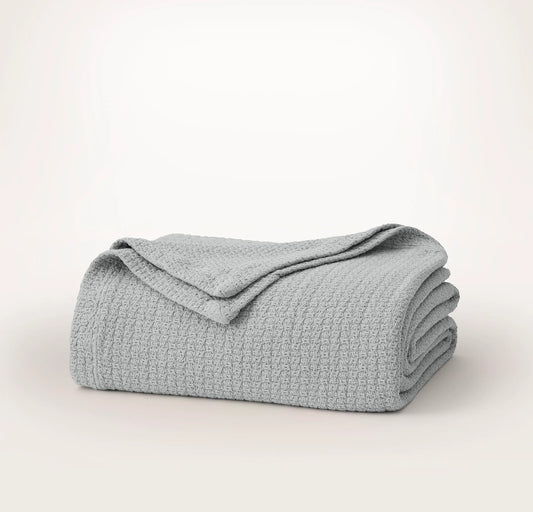 Modern Crochet Bed Blanket - Shore
