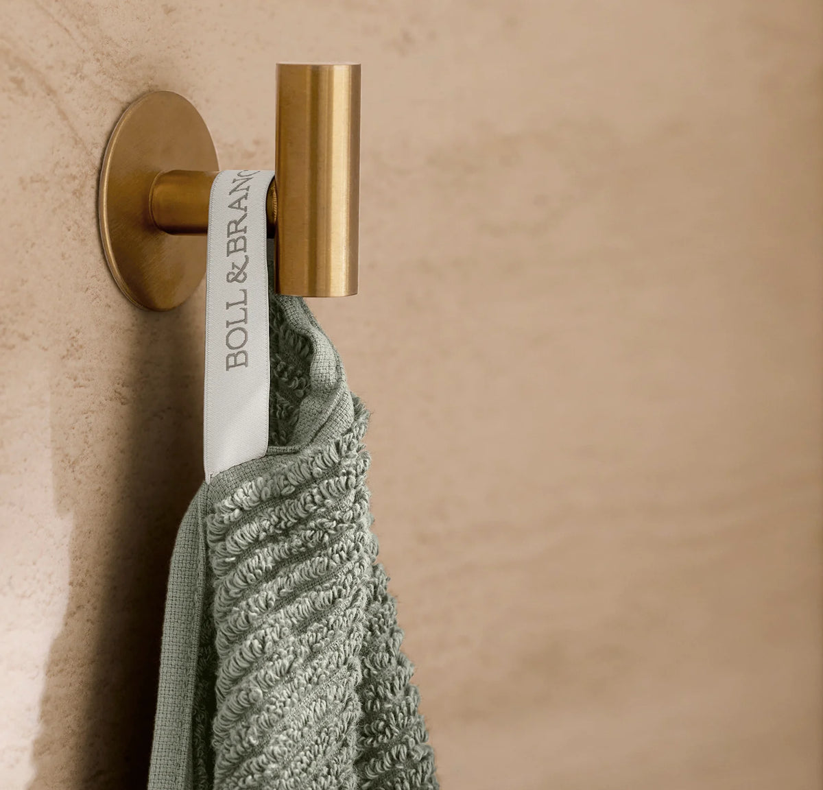 Turkish Ribbed Hand Towels (Pair) - Sageleaf