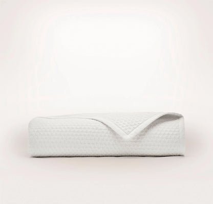 Signature Textured Stitch Quilt - White