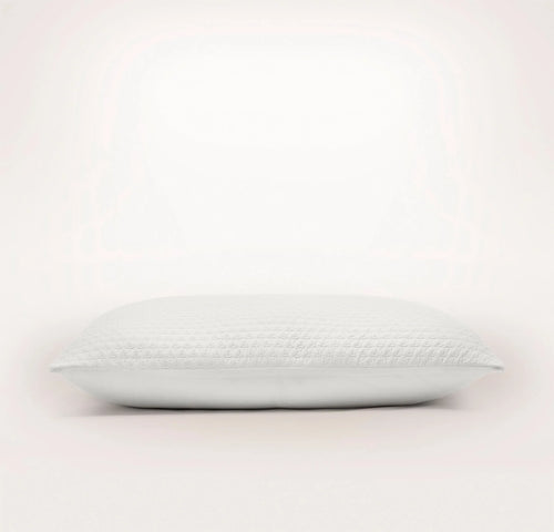 Signature Textured Stitch Quilted Sham - White