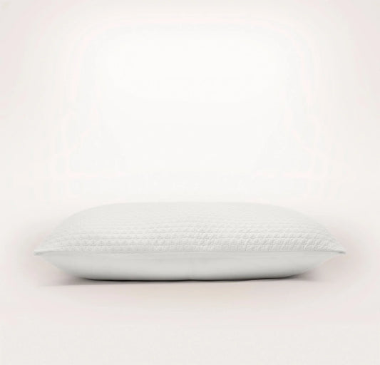 Signature Textured Stitch Quilted Sham - White