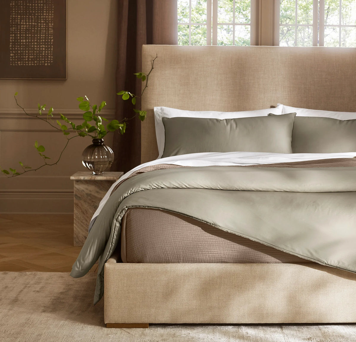 Signature Comforter Set - Oak