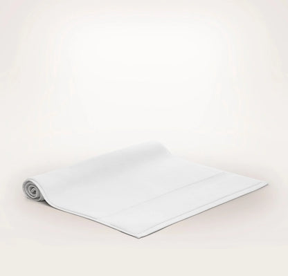 Plush Bath Mat - White