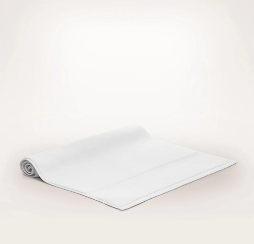 Plush Bath Mat - White