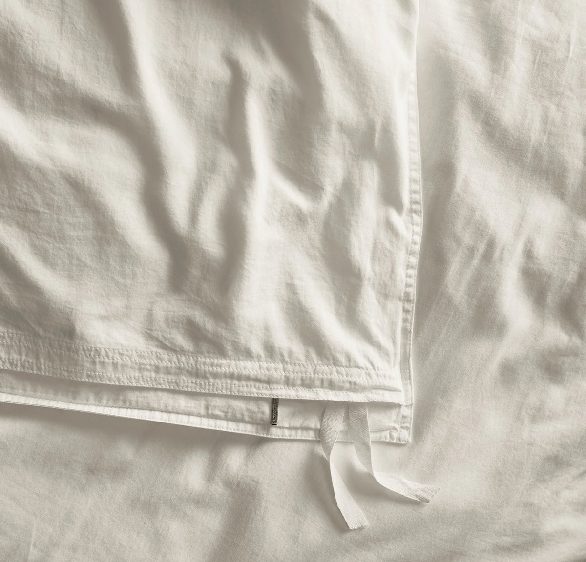 Signature Vintage Washed Duvet Set - Vintage White