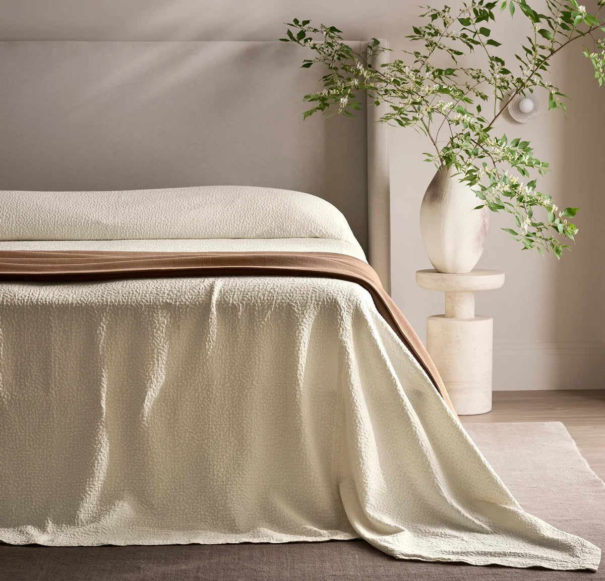 Essential Bed Blanket - Deep Camel