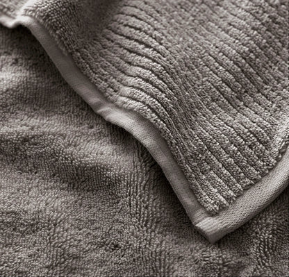 Turkish Ultra Plush Washcloths (Pair) - Stone